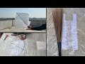 Momi Lafafa kite Making With Broom Stick - Shopper kite Flying Test - Kite Craft - diy - Tarzan kite