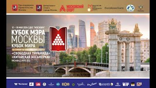 TV 25. XII турнир по бильярдному спорту «Кубок Мэра Москвы». «Китайская восьмерка».