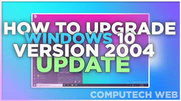 How to Install Windows 10 Version 2004 Update Manually (2020). #computechweb
