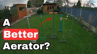 A More EFFICIENT Hand Lawn Aerator For Improving Drainage And Relieving Compaction