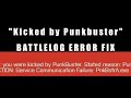 [104] (ENG) "Kicked by Punkbuster" - Annoying Battlelog error message fix