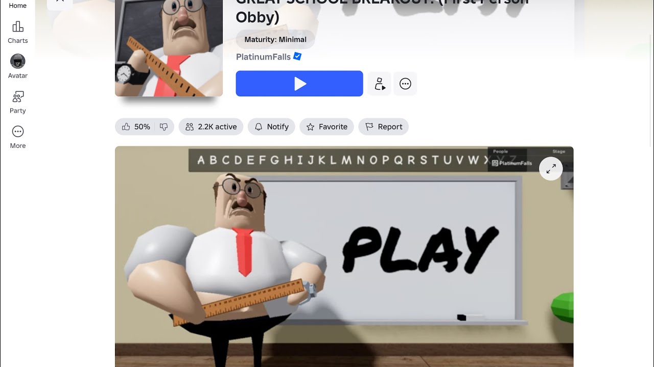 GREAT SCHOOL BREAKOUT! (First Person Obby) #roblox 