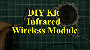 DIY Kit набор деталей инфракрасный беспроводной приемник и передатчик звука