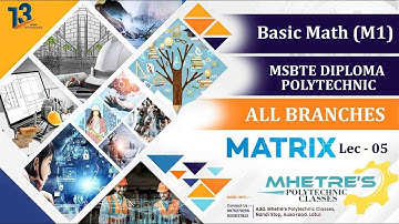 TRANSPOSE OF A MATRIX