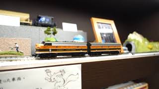 106-0420-LS KATO USA EMD F7A/B 2Locomotive Set Great Northern #444A