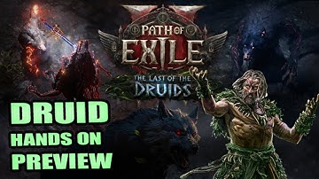PATH of EXILE 2: DRUID Hands On Gameplay Preview - Shapeshifting & Tearing Through Act 1