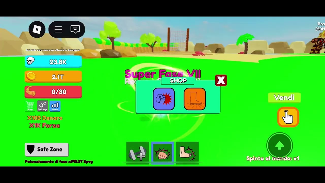 Roblox in mega lifting simulator