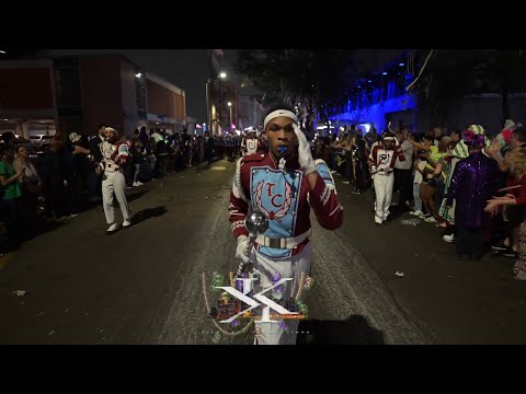 Talladega College “Great Tornado Band” Marching In the 2023 Orpheus Parade