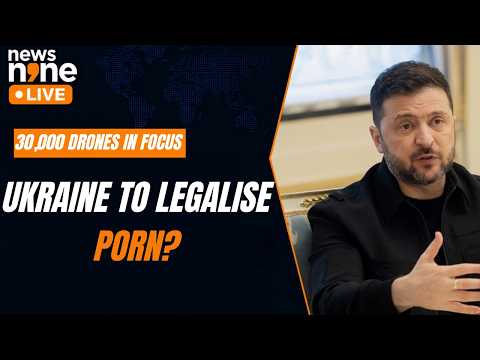 Ukraine May Legalise Porn Amid War: $25 Million Tax Boost To Fund 30,000 Drones? | News9