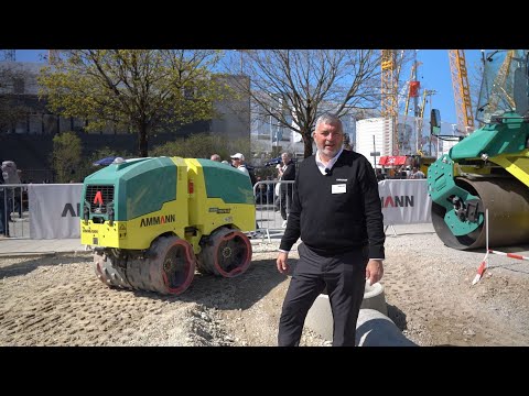 Introducing the Ammann ARR 1575-2 – The Ultimate Trench Roller for Maximum Compaction