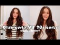 Utah curls VS 90s blowout curls | which suits you best!?