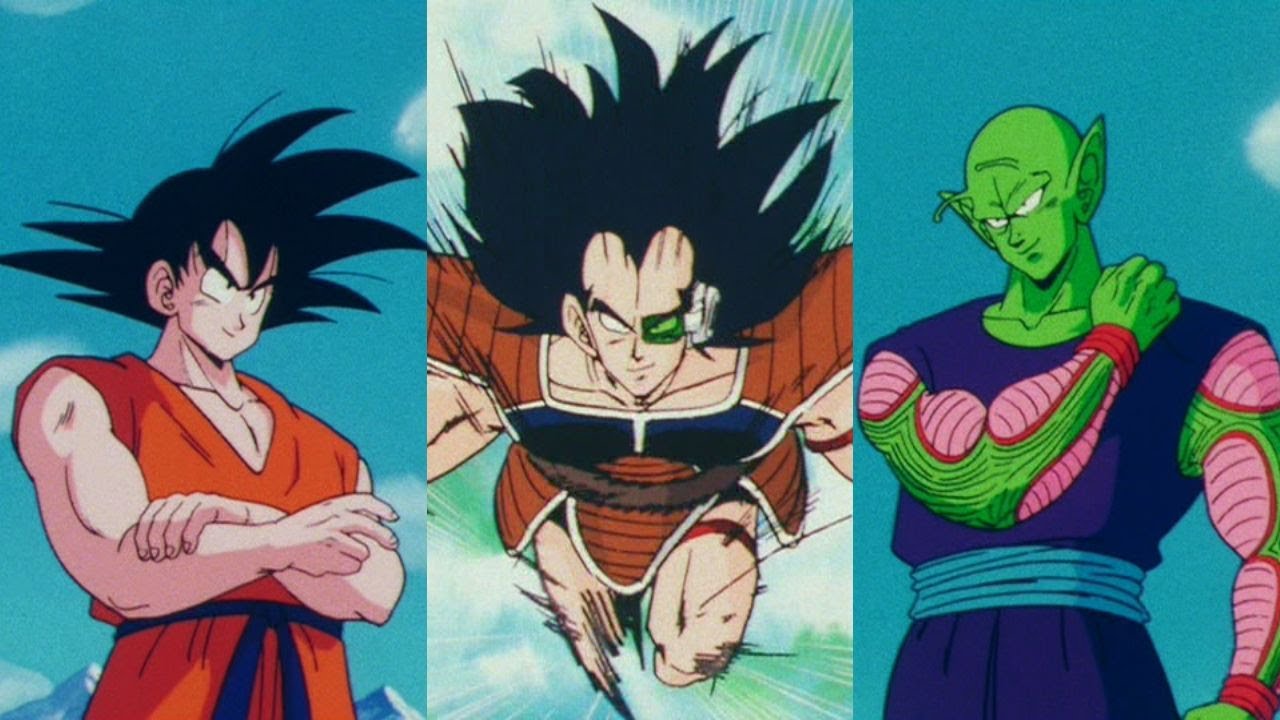 Goku & Piccolo Confront Raditz (Japanese)
