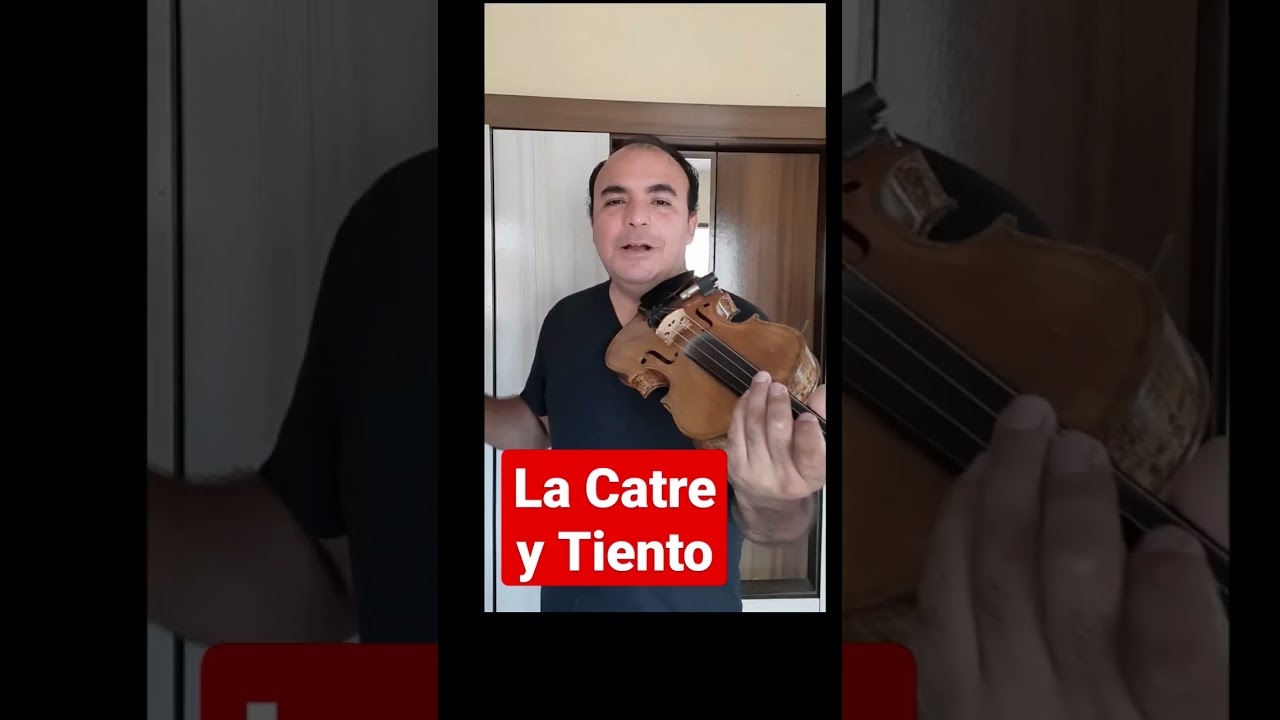 La Catre y Tiento. Negro Palma. Tutorial de Violín 