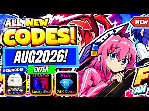 *NEW CODES* ALL WORKING CODES FOR FISH AN ANIME RNG IN AUGUST 2026! ROBLOX FISH AN ANIME RNG