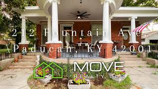 NEW PRICE!! $305,400 212 Fountain Ave. Paducah, KY 42001 NEW PRICE!! $305,400 212 Fountain Ave. Paducah, KY 42001