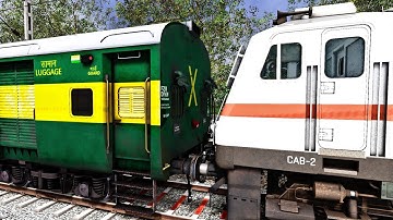 GARIBRATH EXP JOURNEY IN INDIAN TRAIN SIMULATOR || Bandra - Nizamuddin Garibrath