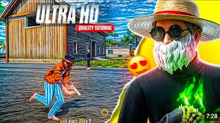 Free Fire 4K Quality Tutorial 😱 || FF Quality Kaise Increase Kare In Android Phone