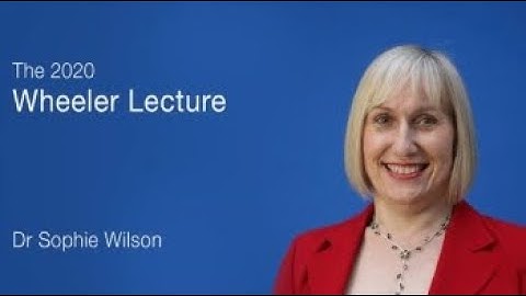 2020 Wheeler Lecture: 