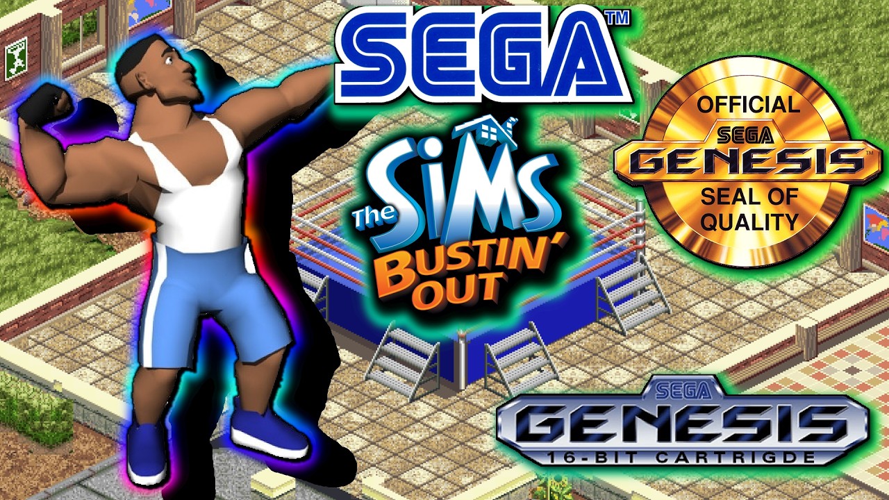 Gym [Sega Genesis YM2612 OPN] The Sims: Bustin' Out GBA Rip
