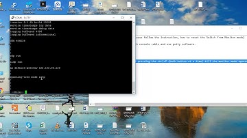 How to reset password in BDCOM switches