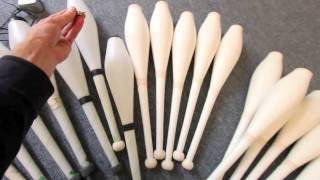 Luke's juggling club collection (video blog)