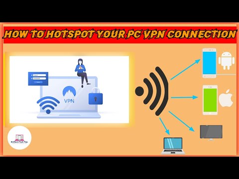 How To Share Your PC VPN Connection | Turn Your PC Into A Wi-Fi  Router| #vpn #freeinternet