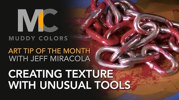 Art Tip of the Month #16 - Creating Texture with Unusual Tools by Jeff Miracola