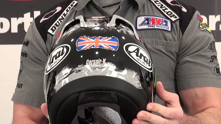 Arai Corsair V Crutchlow Helmet Video Review from ...