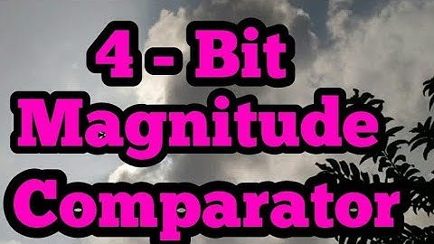 4- Bit Magnitude Comparator
