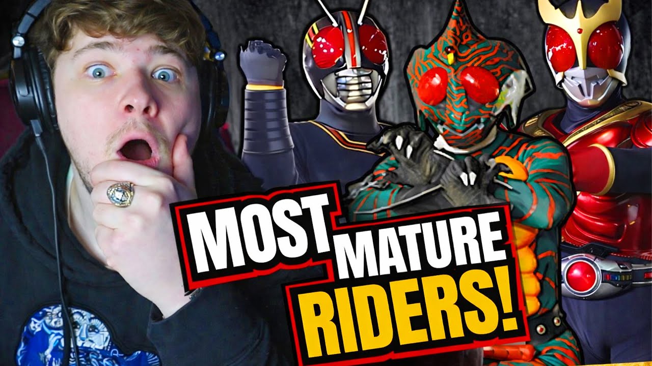 First Time Reacting to Top 10 Most MATURE Kamen Rider Seasons - Violent and Dark!!!