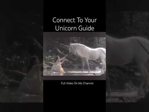 How To Connect To Your Personal Unicorn Guide 🦄 #unicorns #shorts