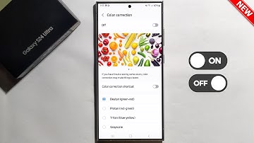 How To Turn Color Correction ON/OFF On Samsung Galaxy S24 /S24+ /S24 Ultra