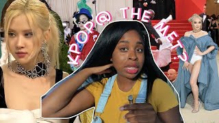 kpop fan & stylist reacts to met gala 2021 rosé and more by Borararax2 350 views 2 years ago 18 minutes