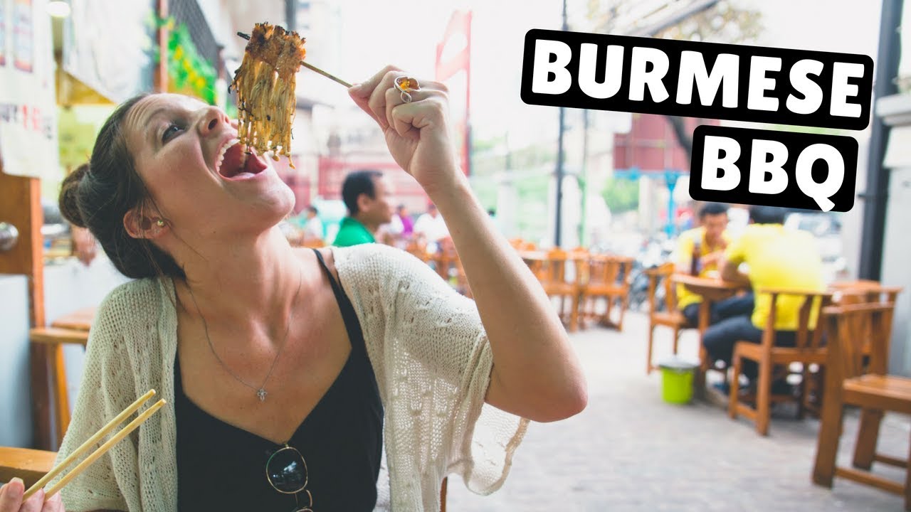 BURMESE BBQ & GOLDEN BUDDHAS | Mandalay, Myanmar
