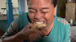 Mangan Iwak E Ngatini Kok Taruhane Nyowo Alot E Ra Eram