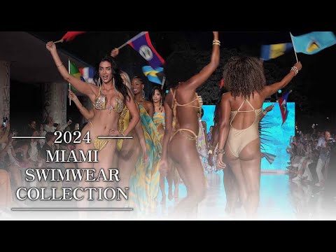 <strong>2024</strong> MIAMI SWIMWEAR COLLECTION ✨｜4K｜#LINGERIEㅣMiami Swim <strong>Week</strong>® -The Shows