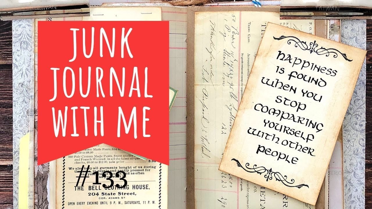 Junk Journal with me 