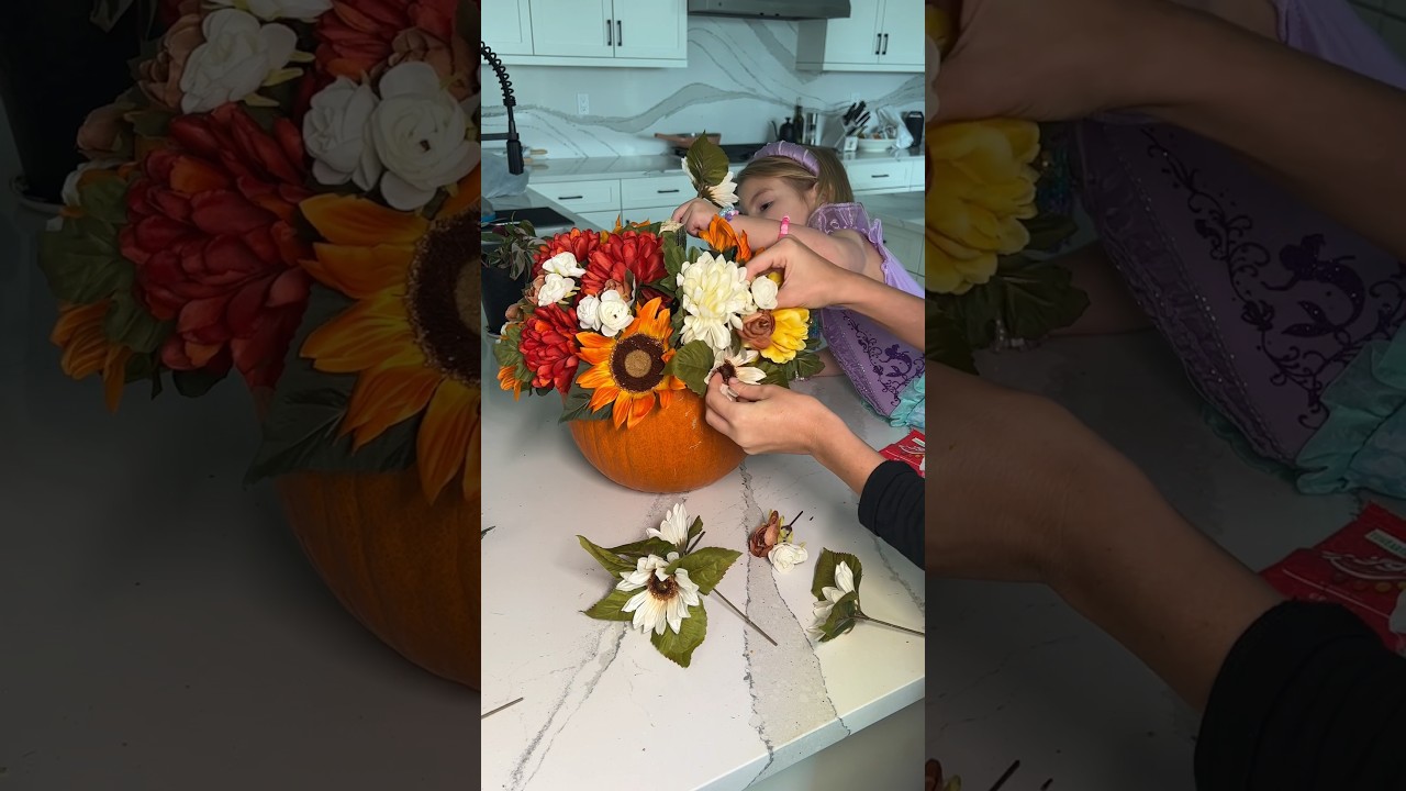 Entering a pumpkin decorating contest! How to decorate a pumpkin! Beautiful fall pumpkin decor!!