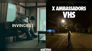 Invincible But Nervous - OneRepublic × X Ambassadors (Mashup)