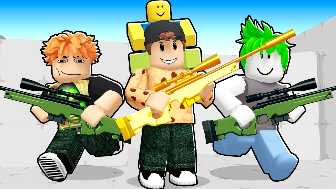 BeckBros SNIPER ONLY Challenge in ROBLOX RIVALS - YouTube