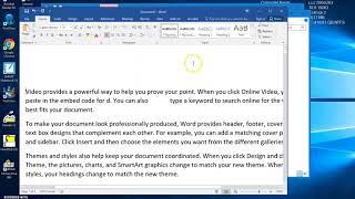 Moving Around in Document and Exploration