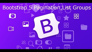Bootstrap 5 Pagination | List Groups | BS5 Examples | BS5 Tutorials | WebTechTutorHub