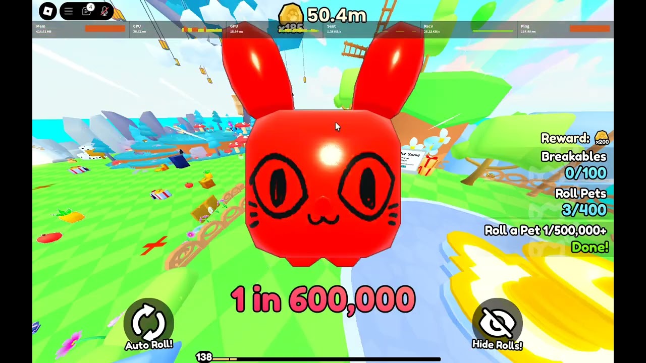 POPPING 10 INSTANT LUCK POTION III