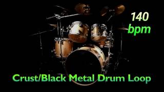 Crust/Black Metal Drum Loop 140 bpm