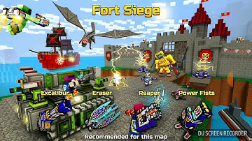 Pixel Gun 3D Gameplay Part 11: Team Fight/Battle Royale/Seige