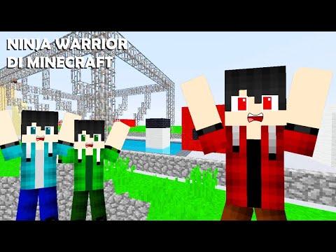 SAYA DENGAN ADIK SAYA BERMAIN MAP NINJA WARRIOR DI MINECRAFT!!!