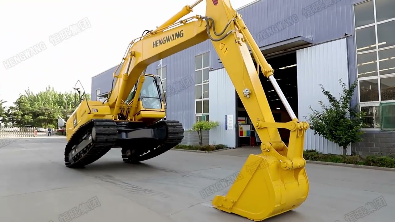 HW220 Hengwang Construction Earth Moving Excavator machine 22T Hydraulic Crawler Excavator