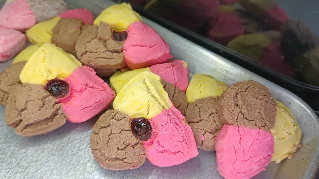 Polvoron trébol de colores o payaso