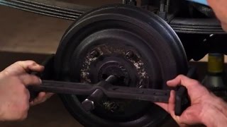 Otc Rear Brake Service Heavy Duty Brake Drum And Rotor Puller 6980 Youtube