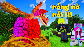 ONE VÀ NOOB YETI T HỬ THÁCH ẤP NỞ TRỨNG RỒNG LỬA ÁC MỘNG TRONG MINECRAFT